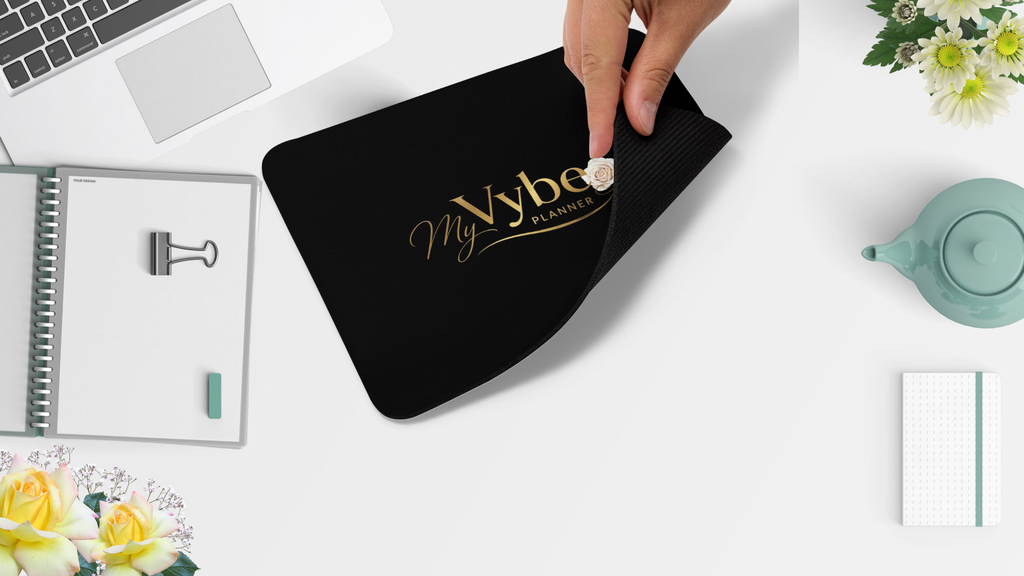 My Vybe Planner™ Signature Mouse Pad - Style Meets Function